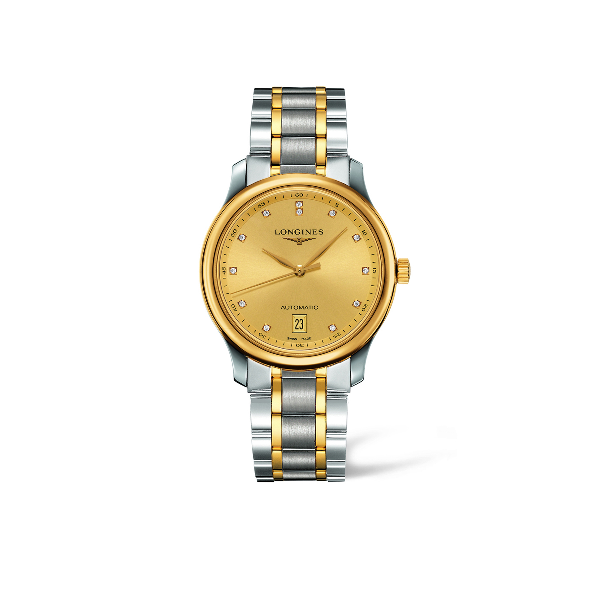 LONGINES-MASTER-COLLECTION-DATE-38.5-TWO-TONE-L2.628.5.37.7-0 LONGINES MASTER COLLECTION DATE 38.5 TWO TONE L2.628.5.37.7 0