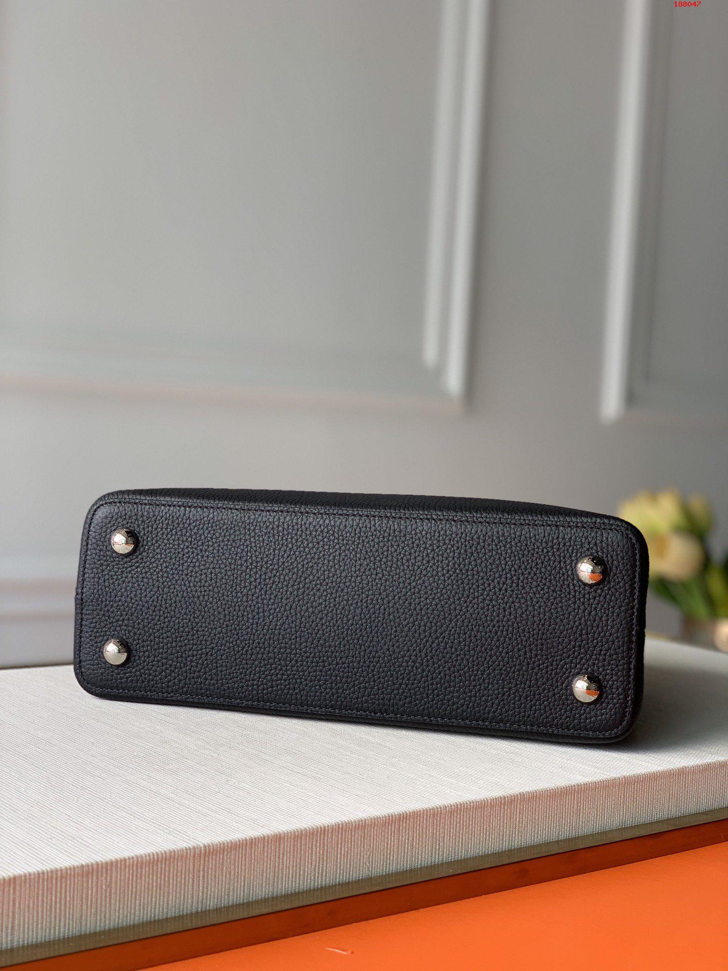 LOUIS-VUITTON-CAPUCINES-BB-BLACK-M56408-05 LOUIS VUITTON CAPUCINES BB BLACK M56408 05