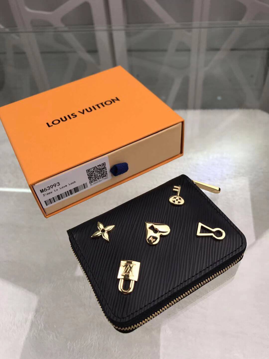 LOUIS-VUITTON-ZIPPY-COIN-PURSE-BLACK-M63993-03 LOUIS VUITTON ZIPPY COIN PURSE BLACK M63993 03