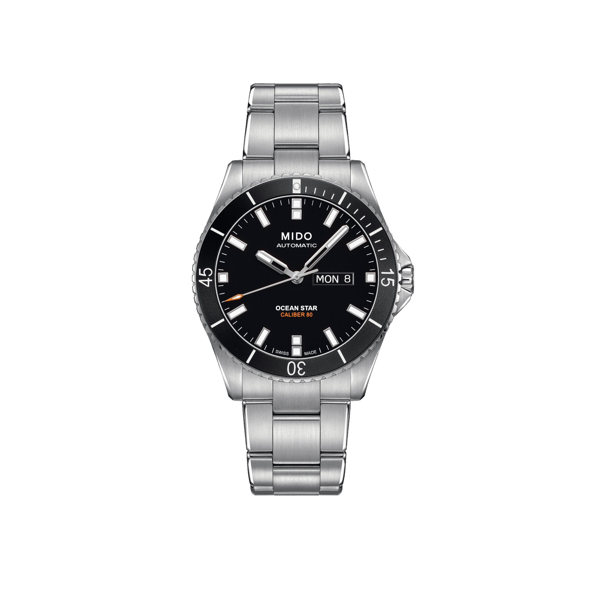 MIDO-OCEAN-STAR-200-STAINLESS-STEEL-BLACK-BRACELET-M026.430.11.051.00-0 MIDO OCEAN STAR 200 STAINLESS STEEL BLACK BRACELET M026.430.11.051.00 0