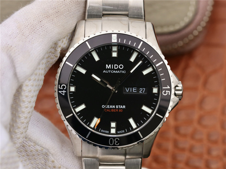 MIDO-OCEAN-STAR-200-STAINLESS-STEEL-BLACK-BRACELET-M026.430.11.051.00-01 MIDO OCEAN STAR 200 STAINLESS STEEL BLACK BRACELET M026.430.11.051.00 01