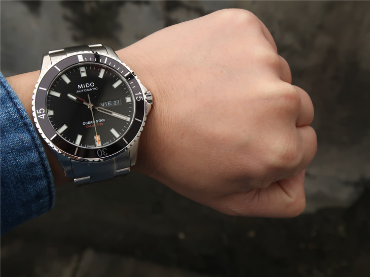 MIDO-OCEAN-STAR-200-STAINLESS-STEEL-BLACK-BRACELET-M026.430.11.051.00-10 MIDO OCEAN STAR 200 STAINLESS STEEL BLACK BRACELET M026.430.11.051.00 10