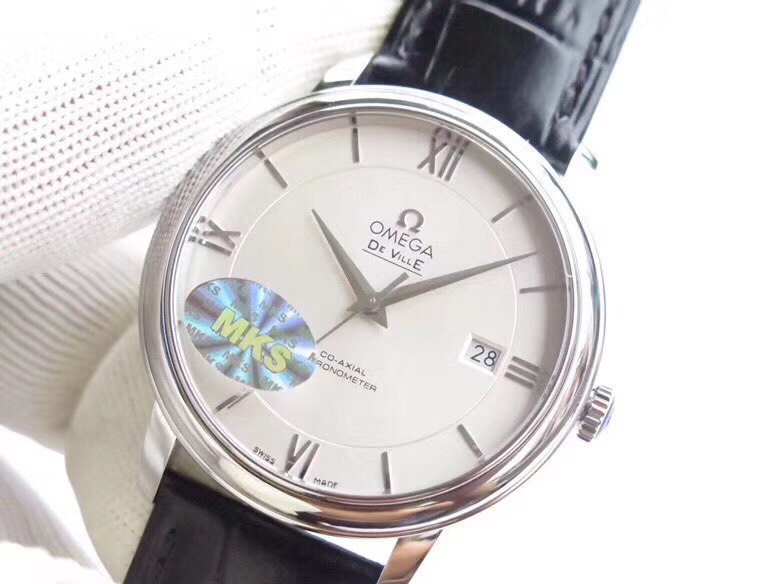 OMEGA-DE-VILLE-PRESTIGE-CO-AXIAL-39.5-STAINLESS-STEEL-SILVER-424.13.40.20.02.001-03 OMEGA DE VILLE PRESTIGE CO AXIAL 39.5 STAINLESS STEEL SILVER 424.13.40.20.02.001 03