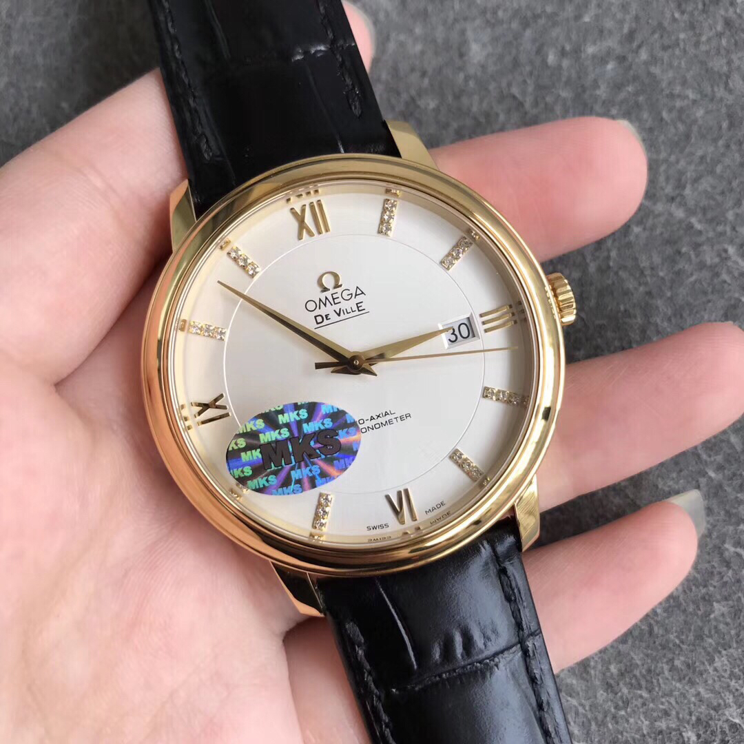 OMEGA-DE-VILLE-PRESTIGE-CO-AXIAL-39.5-YELLLOW-GOLD-SILVER-424.53.40.20.52.001-03 OMEGA DE VILLE PRESTIGE CO AXIAL 39.5 YELLLOW GOLD SILVER 424.53.40.20.52.001 03