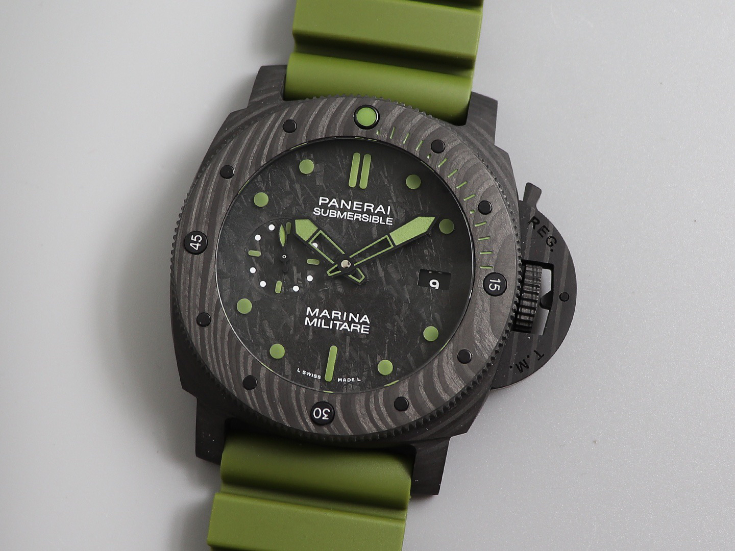 PANERA-LUMINOR-SUBMERSIBLE-47-MARINA-MILITARE-CARBOTECH-COMSUBIN-PAM00961-01 PANERA LUMINOR SUBMERSIBLE 47 MARINA MILITARE CARBOTECH COMSUBIN PAM00961 01