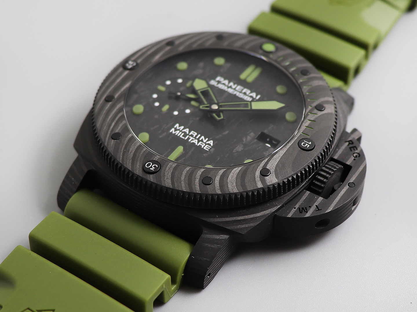 PANERA-LUMINOR-SUBMERSIBLE-47-MARINA-MILITARE-CARBOTECH-COMSUBIN-PAM00961-02 PANERA LUMINOR SUBMERSIBLE 47 MARINA MILITARE CARBOTECH COMSUBIN PAM00961 02