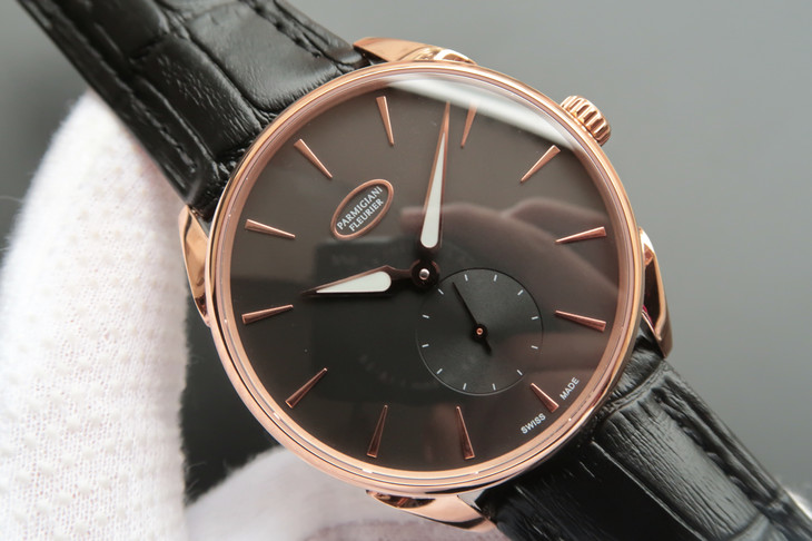 PARMIGIANI-FLEURIER-TONDA-1950-ROSE-GOLD-GRAPHITE-ALLIGATOR-02 PARMIGIANI FLEURIER TONDA 1950 ROSE GOLD GRAPHITE ALLIGATOR 02