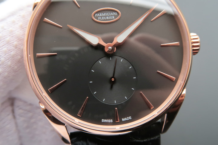 PARMIGIANI-FLEURIER-TONDA-1950-ROSE-GOLD-GRAPHITE-ALLIGATOR-03 PARMIGIANI FLEURIER TONDA 1950 ROSE GOLD GRAPHITE ALLIGATOR 03