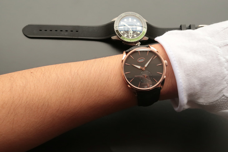 PARMIGIANI-FLEURIER-TONDA-1950-ROSE-GOLD-GRAPHITE-ALLIGATOR-09 PARMIGIANI FLEURIER TONDA 1950 ROSE GOLD GRAPHITE ALLIGATOR 09