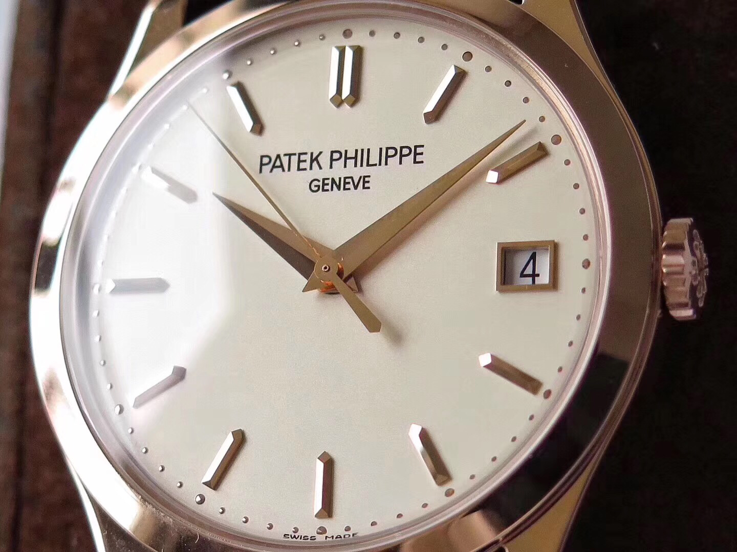 PATEK-PHILIPPE-CALATRAVA-5296-ROSE-GOLD-SILVER-5296R-010-05 PATEK PHILIPPE CALATRAVA 5296 ROSE GOLD SILVER 5296R 010 05
