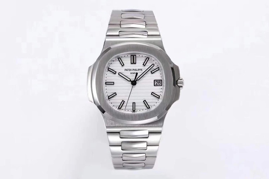 PATEK-PHILIPPE-NAUTILUS-5711-STAINLESS-STEEL-WHITE-57111A-011-01 PATEK PHILIPPE NAUTILUS 5711 STAINLESS STEEL WHITE 57111A 011 01