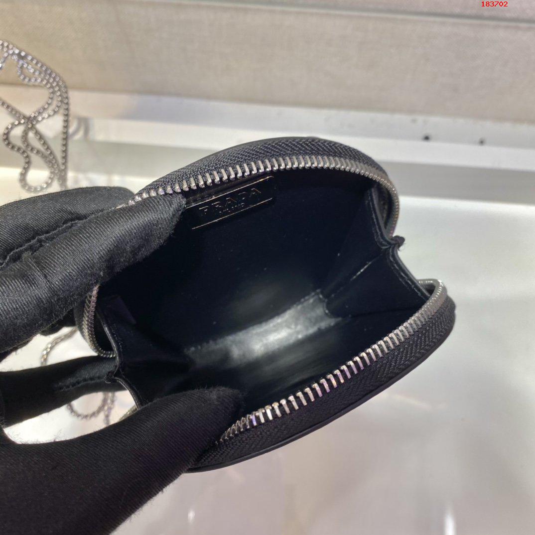 PRADA-BRUSHED-LEATHER-MINI-POUCH-BLACK-1NR003-07 PRADA BRUSHED LEATHER MINI POUCH BLACK 1NR003 07