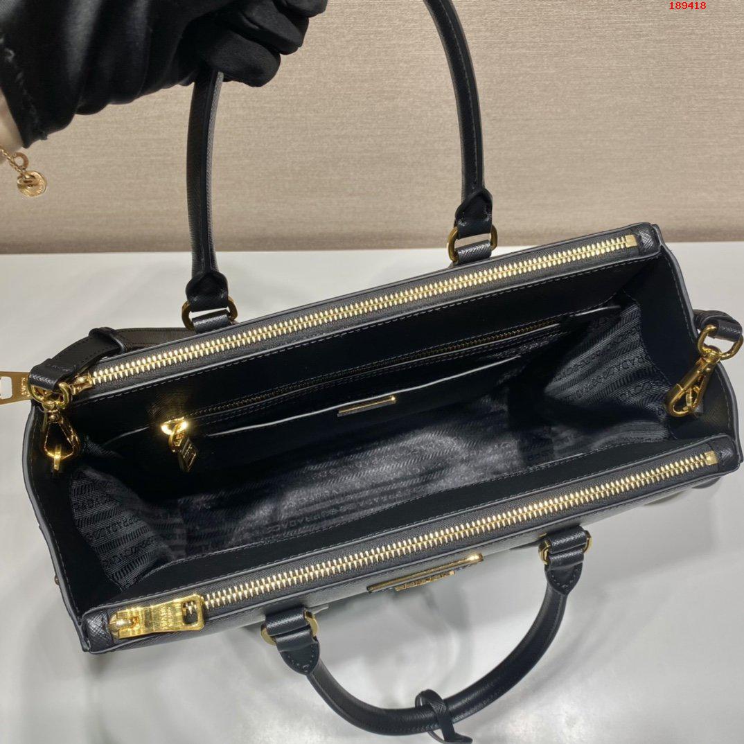PRADA-MEDIUM-GALLERIA-SAFFIANO-LEATHER-BAG-CAMEO-BLACK-1BA304-08 PRADA MEDIUM GALLERIA SAFFIANO LEATHER BAG CAMEO BLACK 1BA304 08