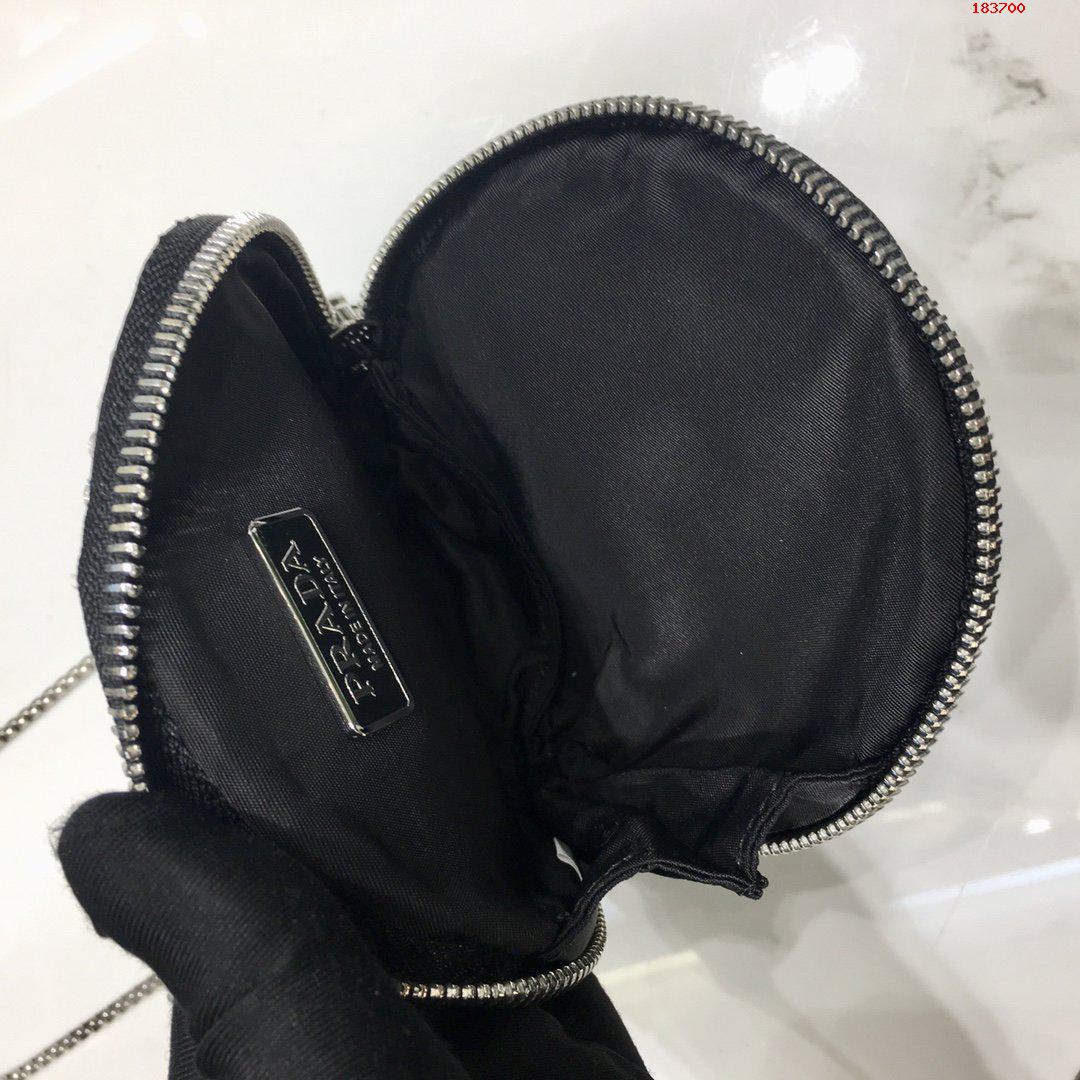 PRADA-ROUND-SATIN-MINI-POUCH-WITH-ARTIFICIAL-CRYSTALS-1NR003-09 PRADA ROUND SATIN MINI POUCH WITH ARTIFICIAL CRYSTALS 1NR003 09