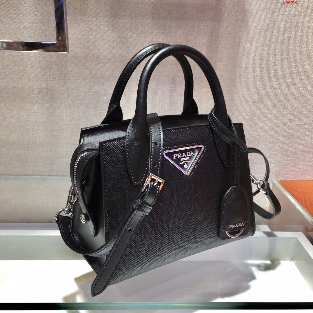 PRADA-SAFFIANO-LEATHER-PRADA-KRISTEN-HANDBAG-BLACK-1BA269-03 PRADA SAFFIANO LEATHER PRADA KRISTEN HANDBAG BLACK 1BA269 03