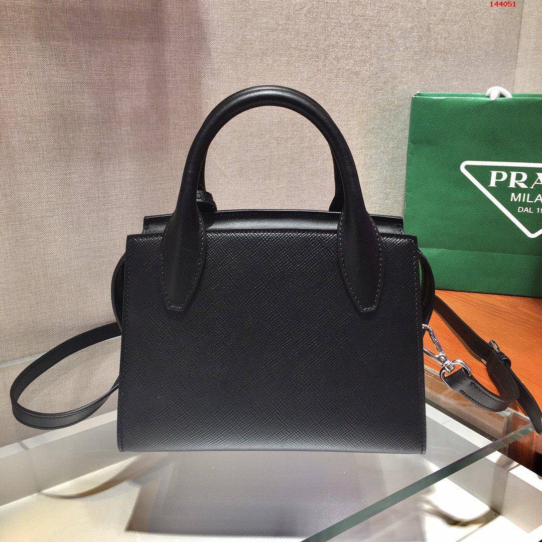 PRADA-SAFFIANO-LEATHER-PRADA-KRISTEN-HANDBAG-BLACK-1BA269-04 PRADA SAFFIANO LEATHER PRADA KRISTEN HANDBAG BLACK 1BA269 04