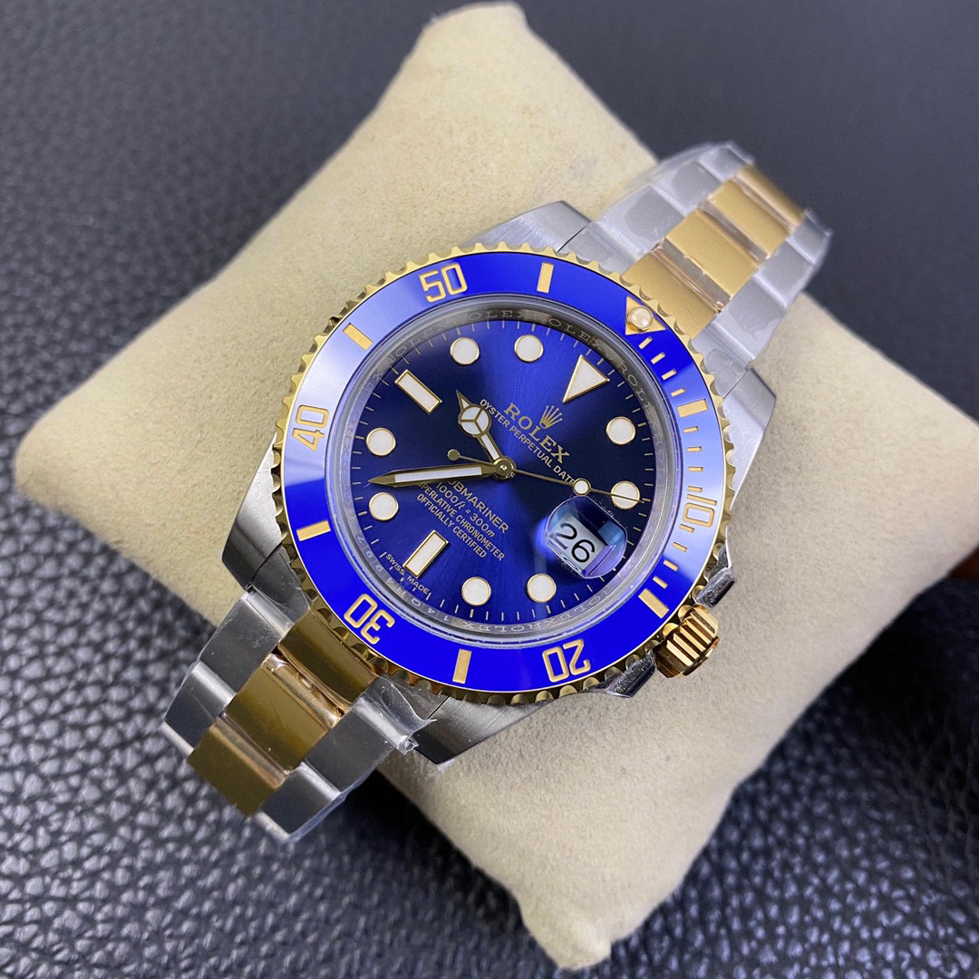 ROLEX-SUBMARINER-DATE-ROLESOR-BLUE-CERACHROM-116613LB-0005-03 ROLEX SUBMARINER DATE ROLESOR BLUE CERACHROM 116613LB 0005 03