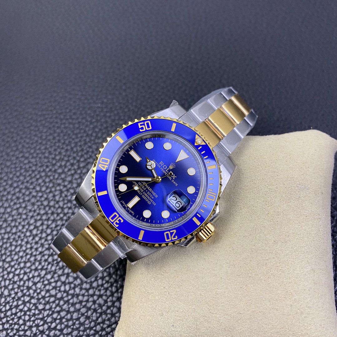 ROLEX-SUBMARINER-DATE-ROLESOR-BLUE-CERACHROM-116613LB-0005-07 ROLEX SUBMARINER DATE ROLESOR BLUE CERACHROM 116613LB 0005 07