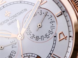 VACHERON CONSTANTIN FIFTYSIX DAY DATE PINK GOLD SILVER 4400E000R B436 05