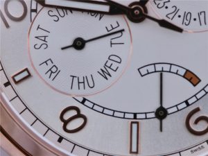 VACHERON CONSTANTIN FIFTYSIX DAY DATE PINK GOLD SILVER 4400E000R B436 07