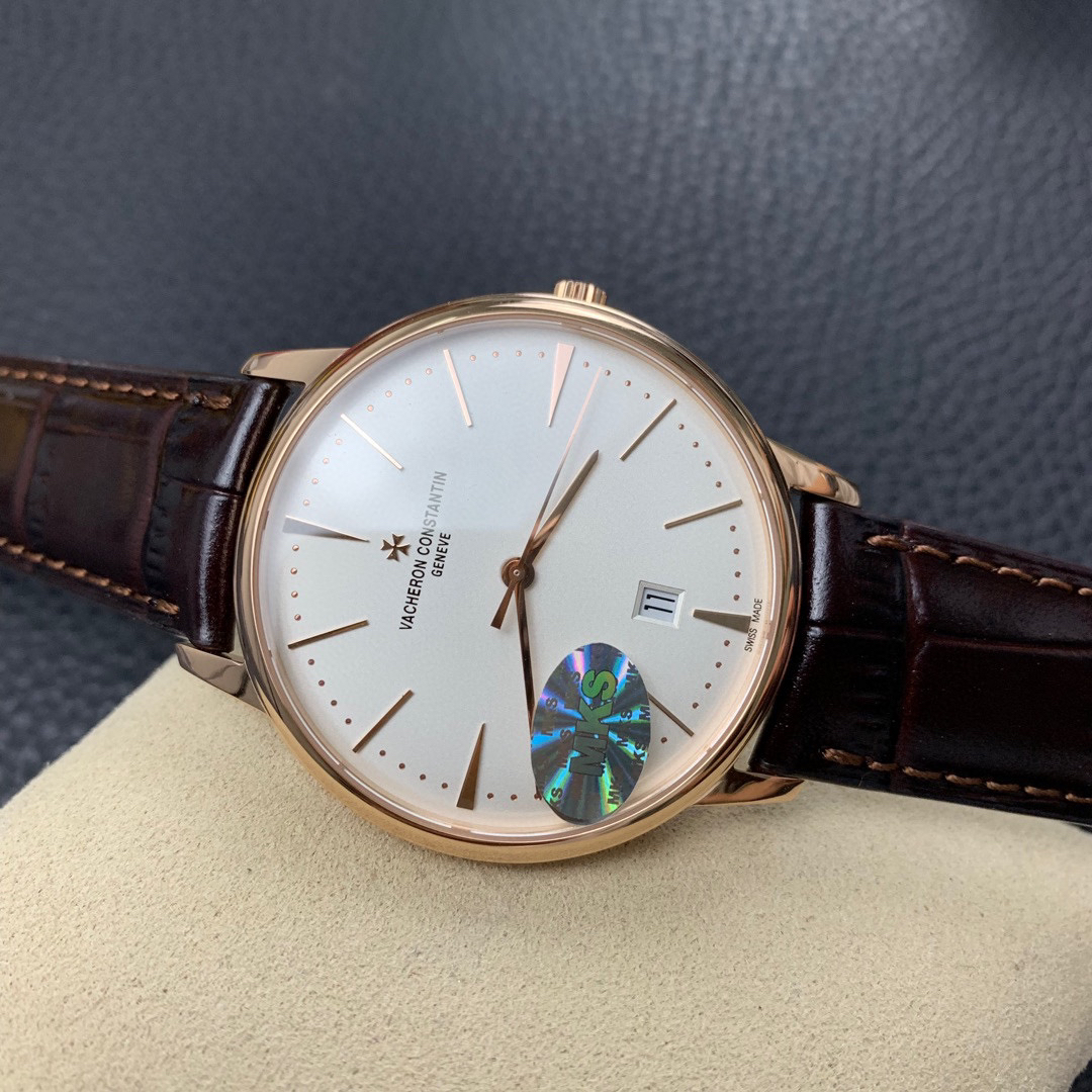 VACHERON-CONSTANTIN-PATRIMONY-CONTEMPORAINE-SELF-WINDING-PINK-GOLD-SILVER-85180-000R-9248-04 VACHERON CONSTANTIN PATRIMONY CONTEMPORAINE SELF WINDING PINK GOLD SILVER 85180 000R 9248 04