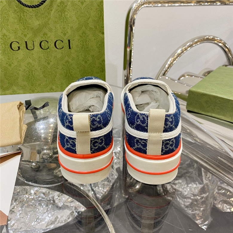 WOMEN'S-GUCCI-TENNIS-1977-SLIP-ON-SNEAKER-BLUE-624733-2KQ30-4466-08 WOMENS GUCCI TENNIS 1977 SLIP ON SNEAKER BLUE 624733 2KQ30 4466 08