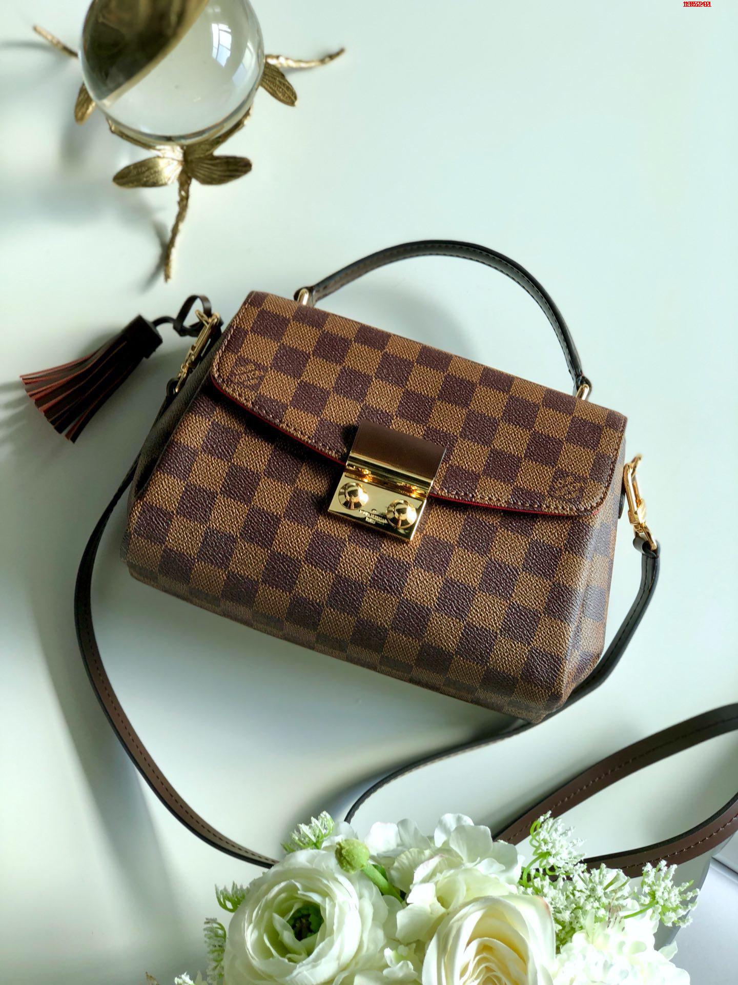 louis-vuitton-croisette-damier-ebene-canvas-handbags-N53000-03 louis vuitton croisette damier ebene canvas handbags N53000 03