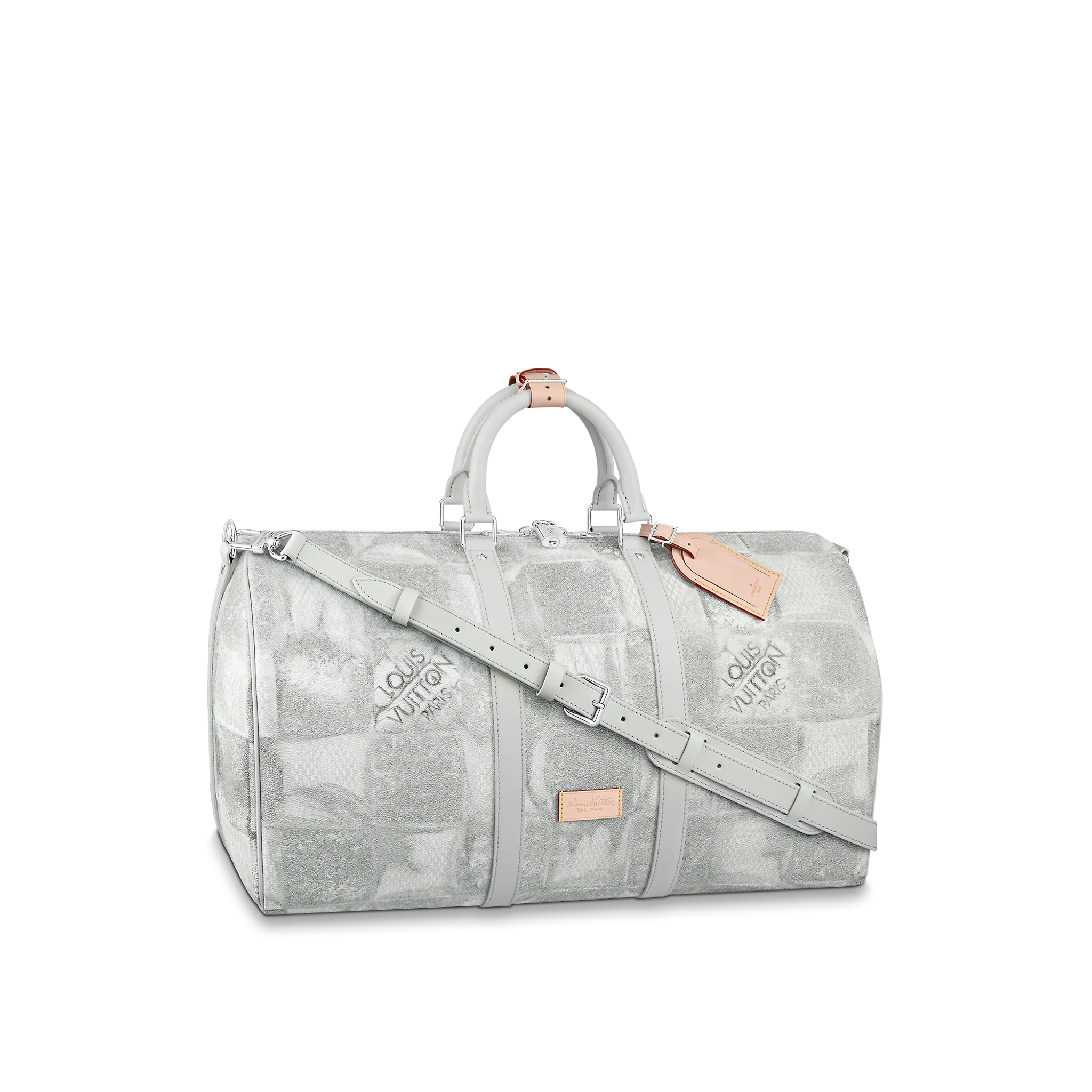 louis-vuitton-keepall-bandoulière-50-damier-other-travel-N50069-0 louis vuitton keepall bandouliere 50 damier other travel N50069 0