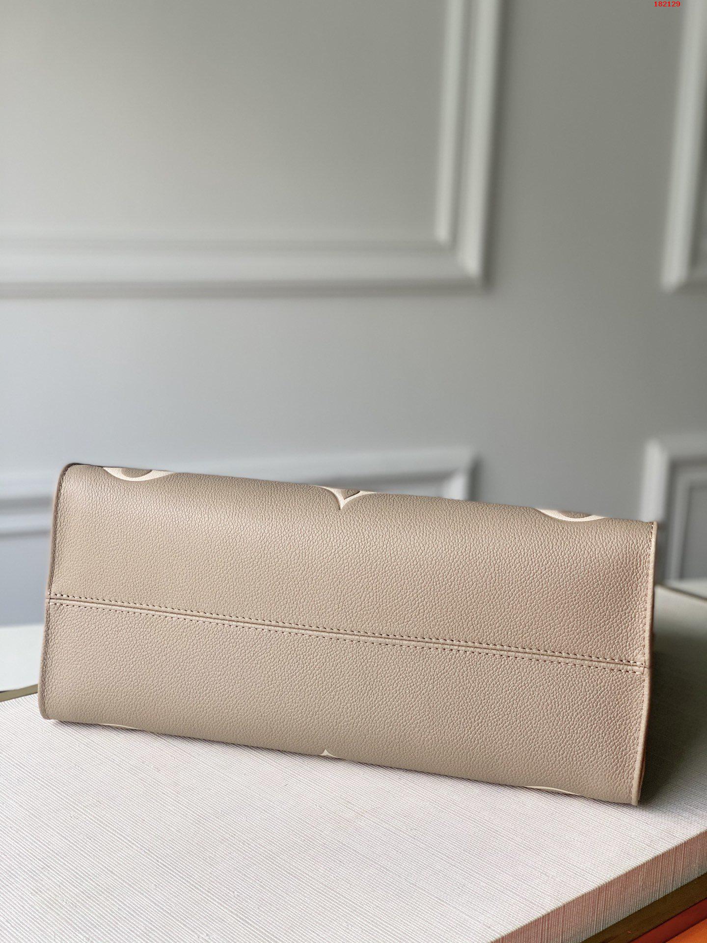 louis-vuitton-onthego-mm-bicolor-monogram-empreinte-leather-handbags-M45494-03 louis vuitton onthego mm bicolor monogram empreinte leather handbags M45494 03