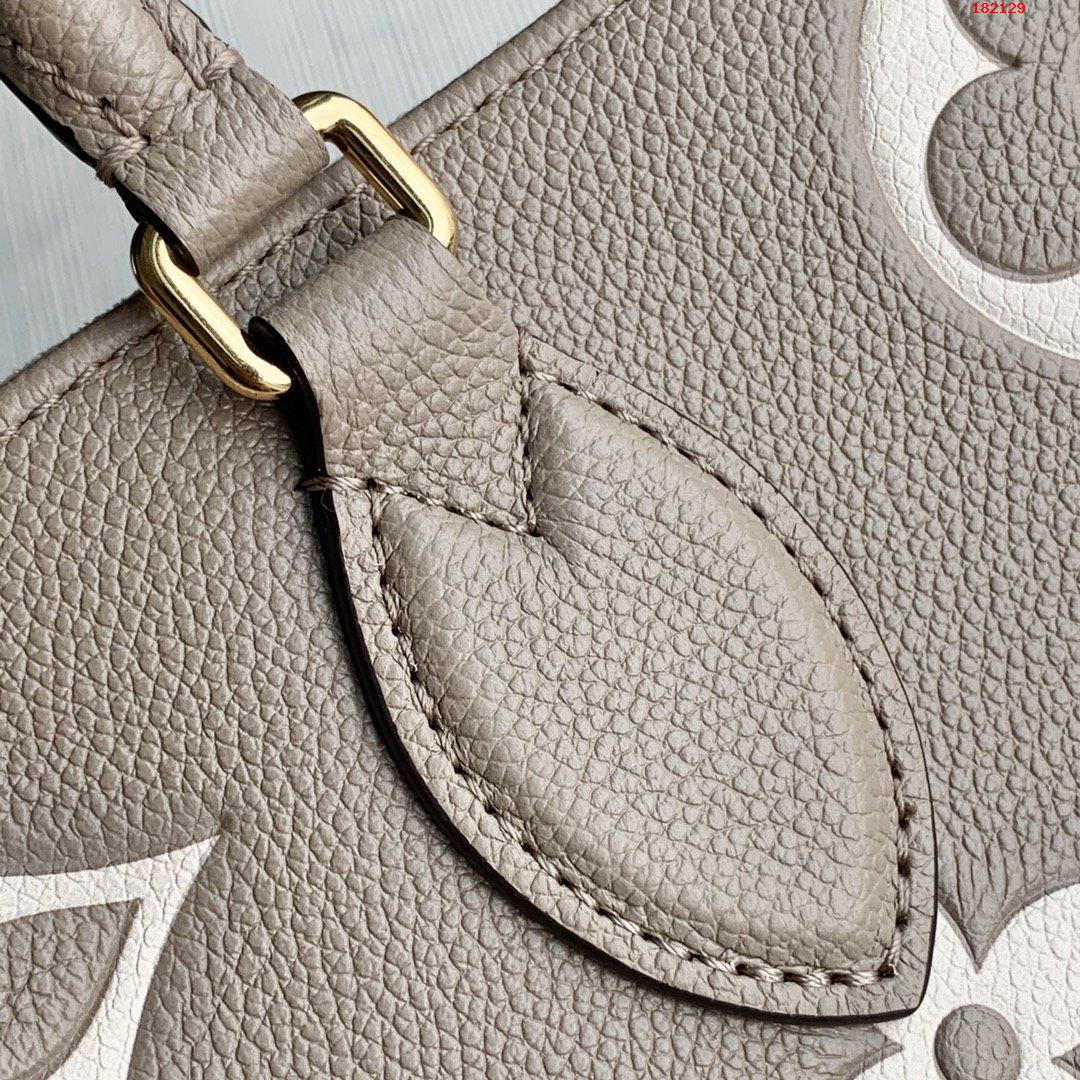 louis-vuitton-onthego-mm-bicolor-monogram-empreinte-leather-handbags-M45494-07 louis vuitton onthego mm bicolor monogram empreinte leather handbags M45494 07