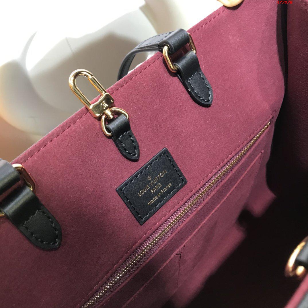 louis-vuitton-onthego-mm-bicolor-monogram-empreinte-leather-handbags-M45495-08 louis vuitton onthego mm bicolor monogram empreinte leather handbags M45495 08