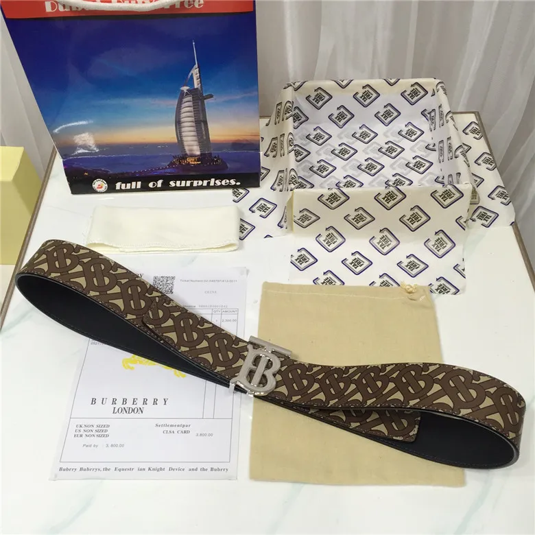 BURBERRY-REVERSIBLE-MONOGRAM-LEATHER-BELT-BRIDLE-BROWN-80241921-05 BURBERRY REVERSIBLE MONOGRAM LEATHER BELT BRIDLE BROWN 80241921 05