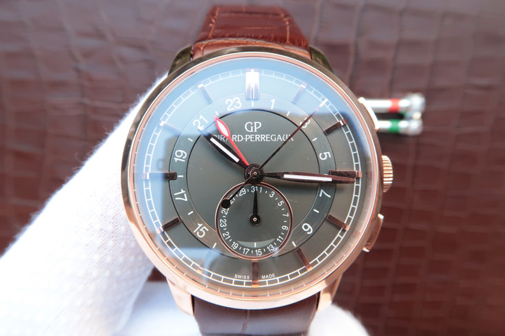 GIRARD-PERREGAUX-1966-DUAL-TIME-PINK-GOLD-GREY-49544-52-231-BB60-01 GIRARD PERREGAUX 1966 DUAL TIME PINK GOLD GREY 49544 52 231 BB60 01