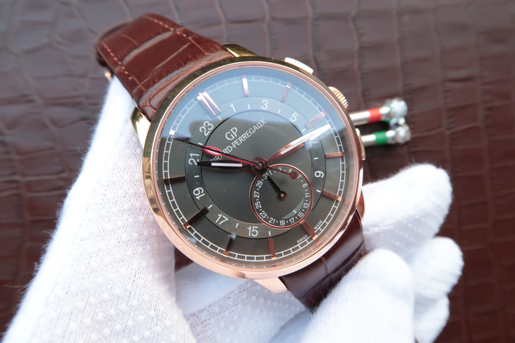 GIRARD-PERREGAUX-1966-DUAL-TIME-PINK-GOLD-GREY-49544-52-231-BB60-02 GIRARD PERREGAUX 1966 DUAL TIME PINK GOLD GREY 49544 52 231 BB60 02