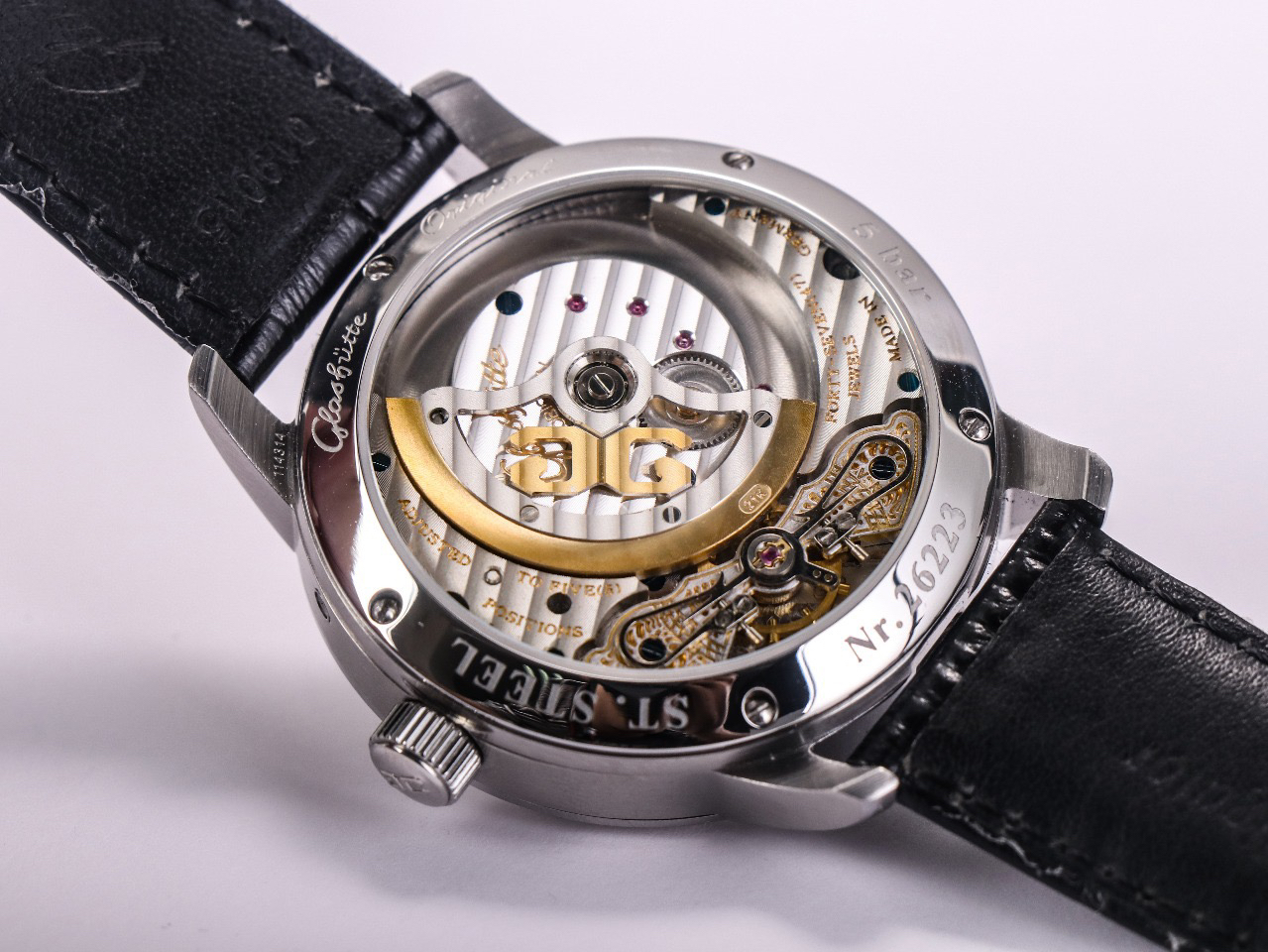 GLASHÜTTE-ORIGINAL-PANOMATIC-LUNAR-STAINLESS-STEEL-SILVER-1-90-02-42-32-05-07 GLASHUTTE ORIGINAL PANOMATIC LUNAR STAINLESS STEEL SILVER 1 90 02 42 32 05 07