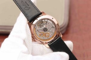 GLASHÜTTE ORIGINAL SENATOR PANORAMA DATE MOON PHASE RED GOLD SILVER 100 04 32 15 04 012