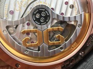 GLASHÜTTE ORIGINAL SENATOR PANORAMA DATE MOON PHASE RED GOLD SILVER 100 04 32 15 04 014