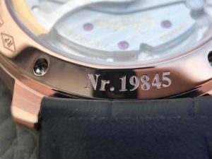 GLASHÜTTE ORIGINAL SENATOR PANORAMA DATE MOON PHASE RED GOLD SILVER 100 04 32 15 04 015