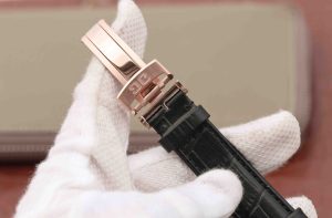 GLASHÜTTE ORIGINAL SENATOR PANORAMA DATE MOON PHASE RED GOLD SILVER 100 04 32 15 04 016