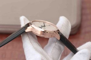 GLASHÜTTE ORIGINAL SENATOR PANORAMA DATE MOON PHASE RED GOLD SILVER 100 04 32 15 04 08