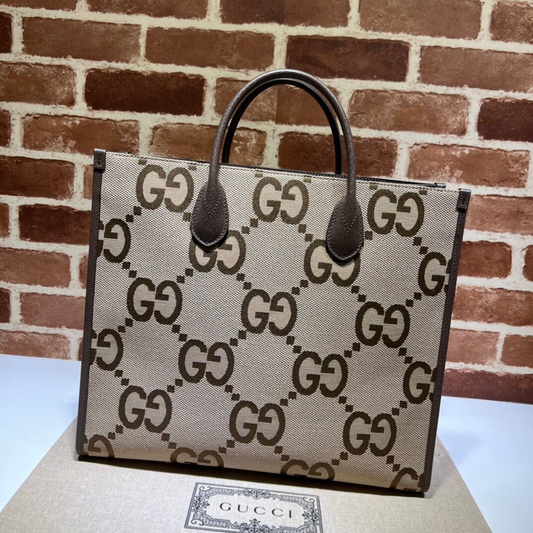 GUCCI-TOTE-BAG-WITH-JUMBO-GG-CAMEL-678839-UKMDG-2570-01 GUCCI TOTE BAG WITH JUMBO GG CAMEL 678839 UKMDG 2570 01