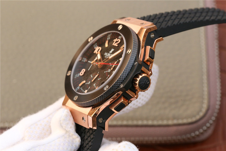 HUBLOT-BIG-BANG-45-RED-GOLD-CERAMIC-BLACK-301.PB.131.RX-09 HUBLOT BIG BANG 45 RED GOLD CERAMIC BLACK 301.PB .131.RX 09