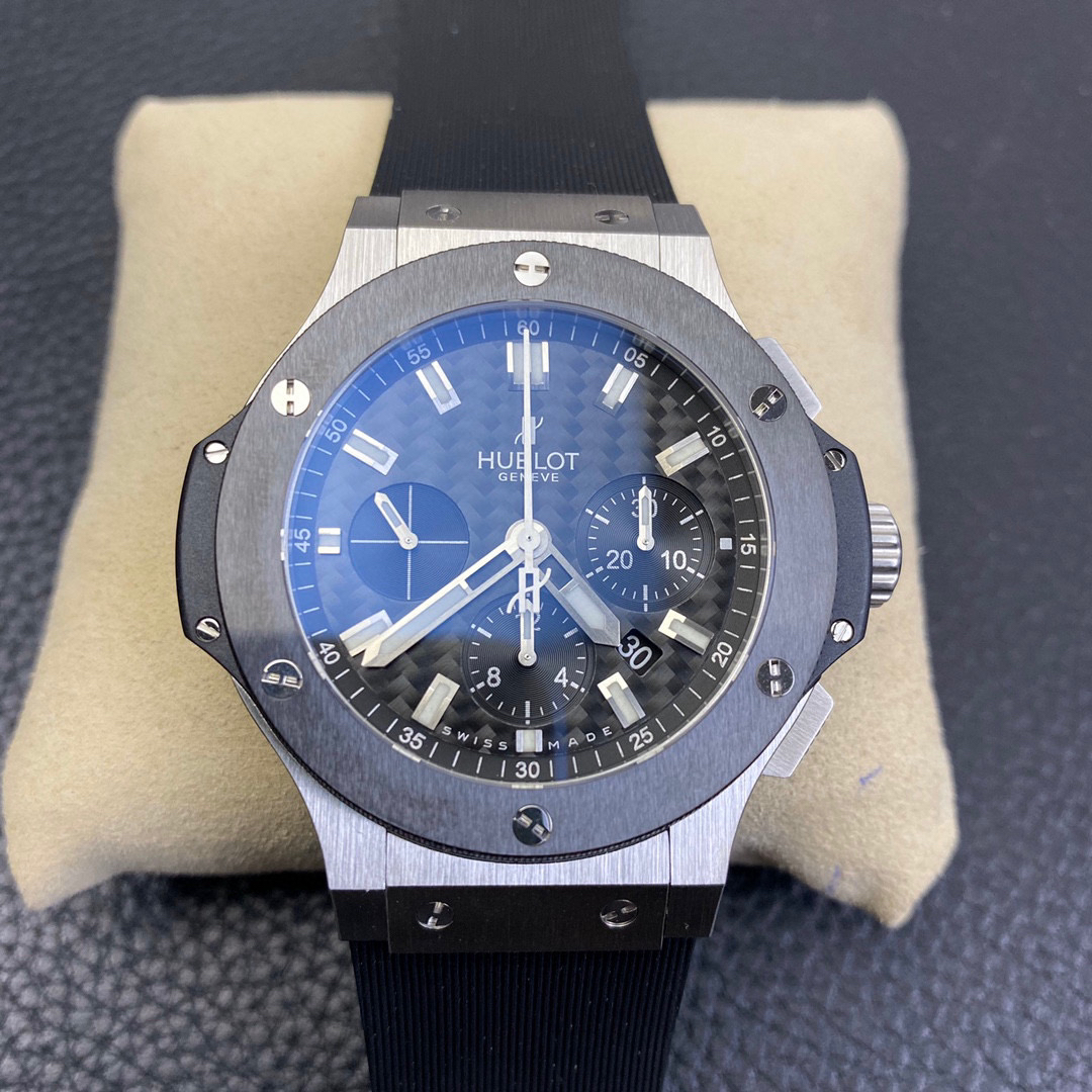 HUBLOT-BIG-BANG-45-STAINLESS-STEEL-CERAMIC-BLACK-301.SM.1770.RX-01 HUBLOT BIG BANG 45 STAINLESS STEEL CERAMIC BLACK 301.SM .1770.RX 01
