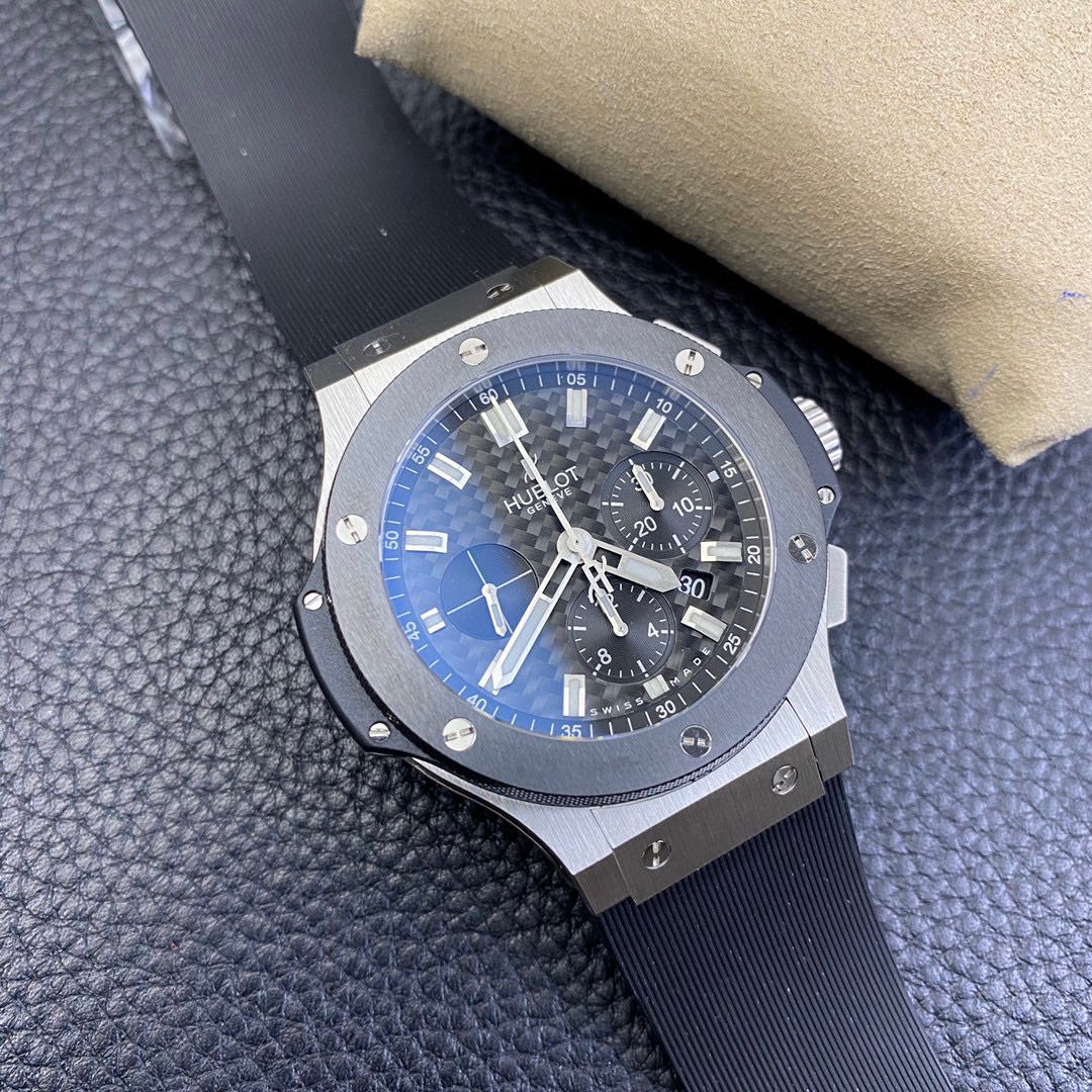 HUBLOT-BIG-BANG-45-STAINLESS-STEEL-CERAMIC-BLACK-301.SM.1770.RX-04 HUBLOT BIG BANG 45 STAINLESS STEEL CERAMIC BLACK 301.SM .1770.RX 04