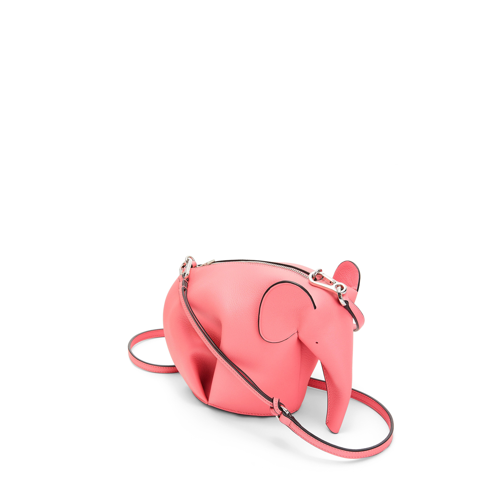 LOEWE-ELEPHANT-MINI-BAG-IN-CLASSIC-CALFSKIN-PINK-0010526119-0 LOEWE ELEPHANT MINI BAG IN CLASSIC CALFSKIN PINK 0010526119 0