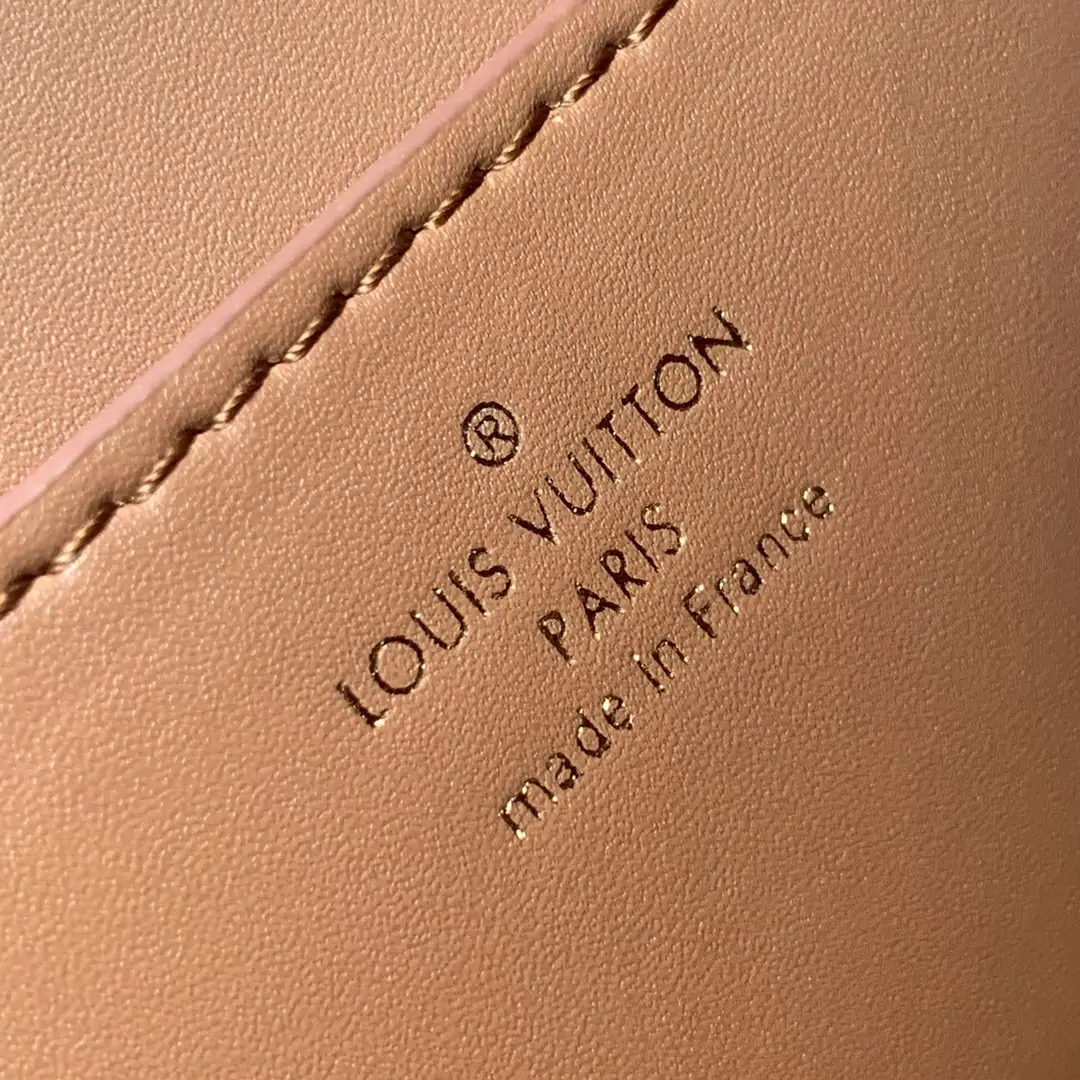 LOUIS VUITTON TWIST ONE HANDLE MM HANDBAG TAURILLON LEATHER GREIGE M57092_8 LOUIS VUITTON TWIST ONE HANDLE MM HANDBAG TAURILLON LEATHER GREIGE M57092 8