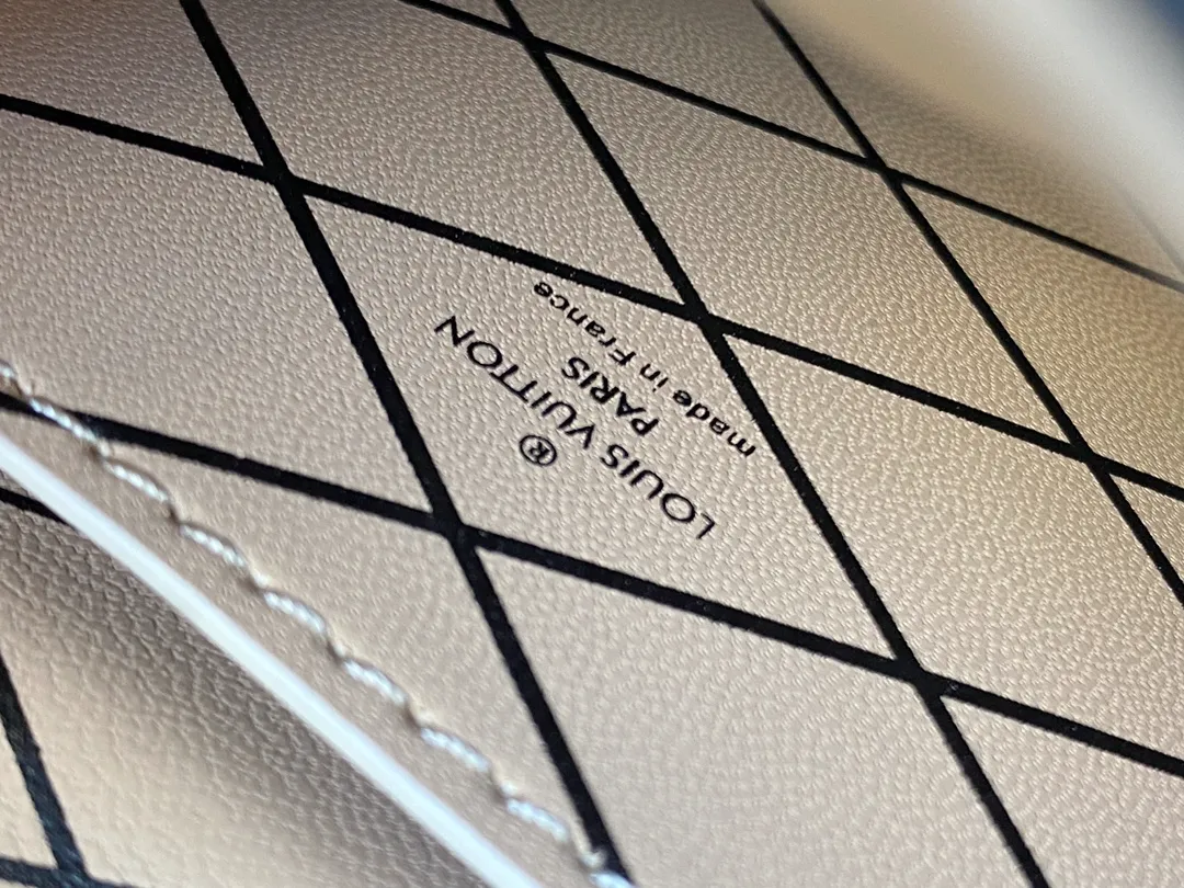 LOUIS VUITTON VERTICAL TRUNK POCHETTE BAG MONOGRAM REVERSE COATED CANVAS M67873_9 LOUIS VUITTON VERTICAL TRUNK POCHETTE BAG MONOGRAM REVERSE COATED CANVAS M67873 9