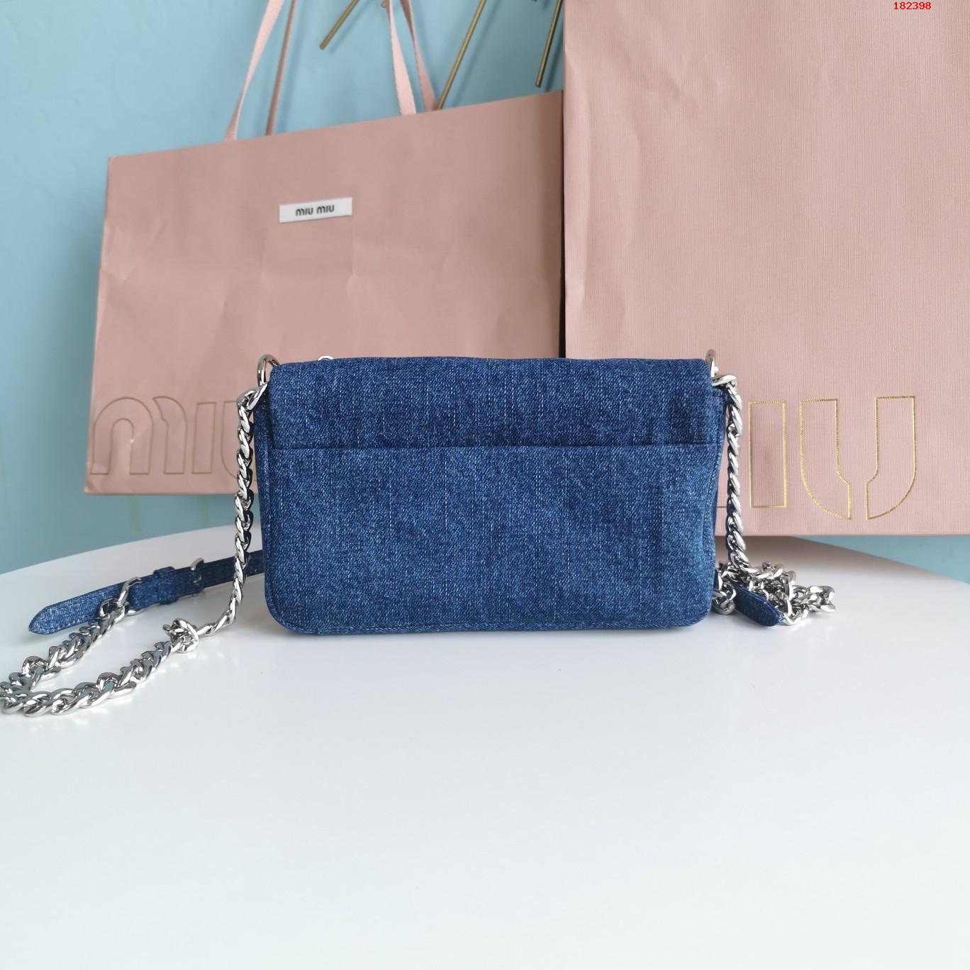 MIUMIU-DENIM-SHOULDER-BAG-BLUE-5BD223-2DP7-F0008-OOO-02 MIUMIU DENIM SHOULDER BAG BLUE 5BD223 2DP7 F0008 OOO 02