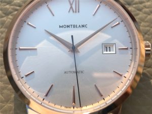MONTBLANC HERITAGE SPIRIT DATE AUTOMATIC 39MM TWO TONE 111624 05