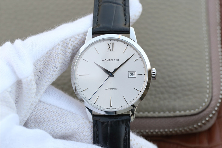 MONTBLANC-HERITAGE-SPIRIT-DATE-AUTOMATIC-MEN'S-U0111622-01 MONTBLANC HERITAGE SPIRIT DATE AUTOMATIC MENS U0111622 01